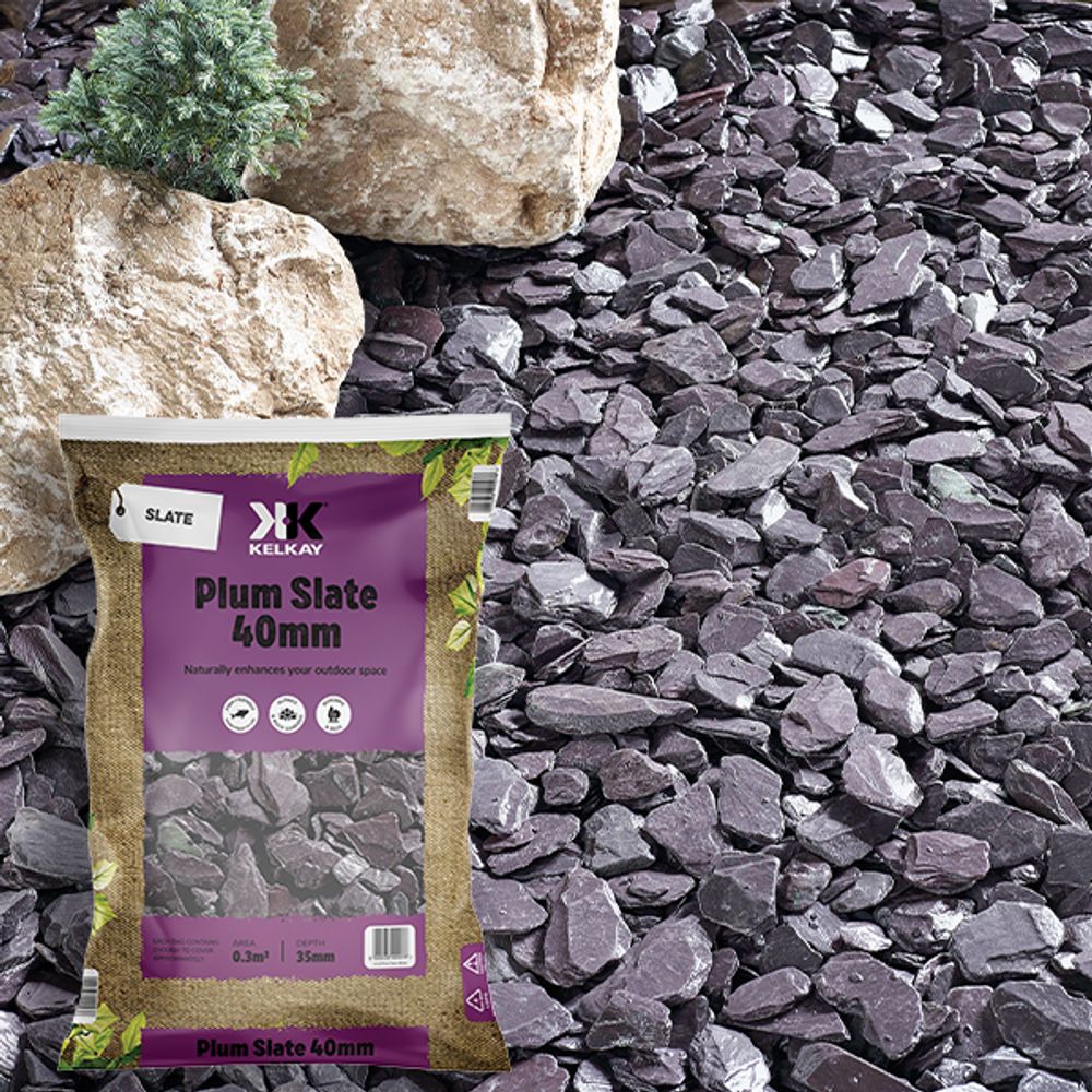 Plum Slate 40mm Maxi Bag