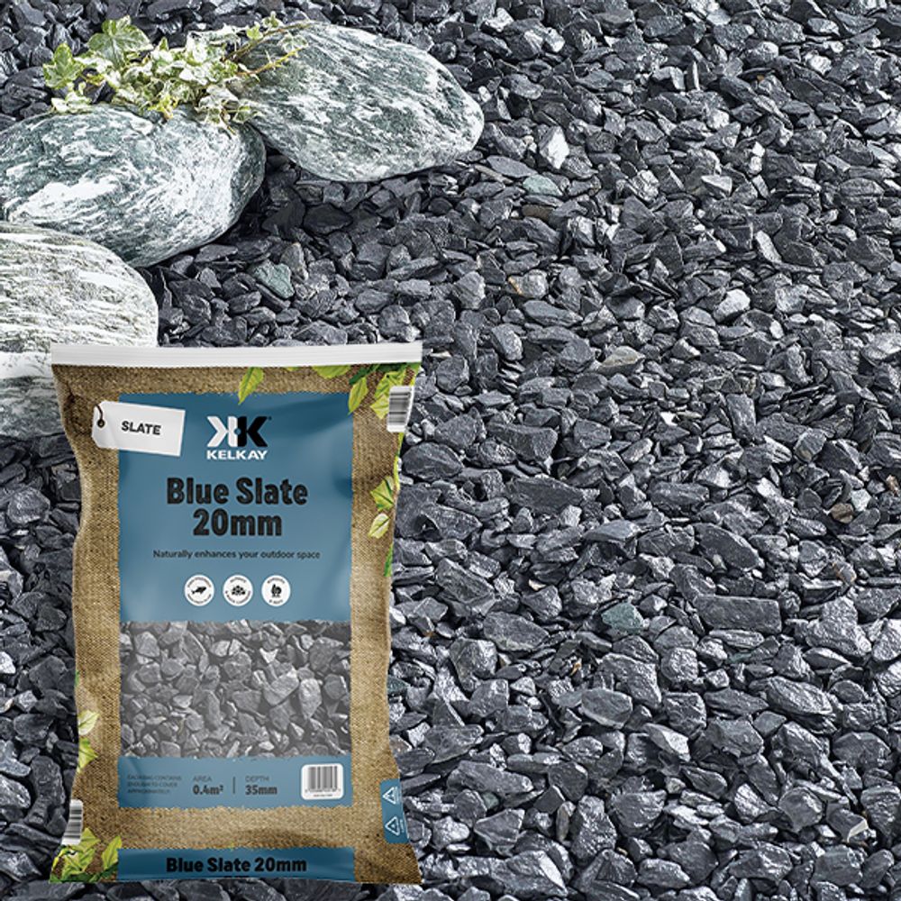 Blue Slate 20mm Maxi Bag