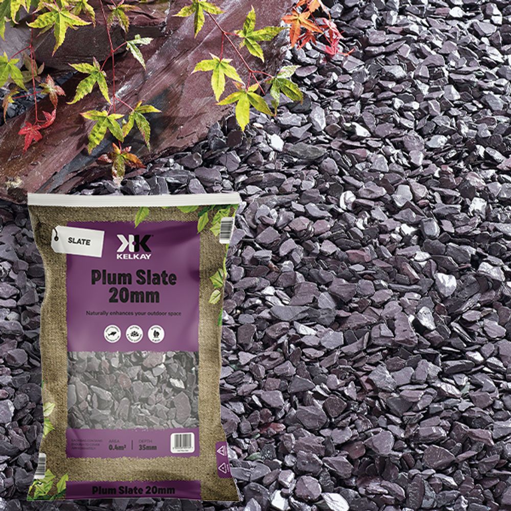 Plum Slate 20mm Maxi Bag
