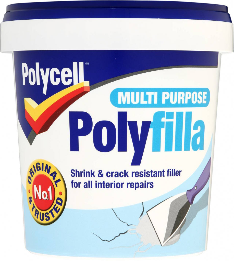 Polyfilla Multi Purpose Ready Mixed Filler 1kg Tub