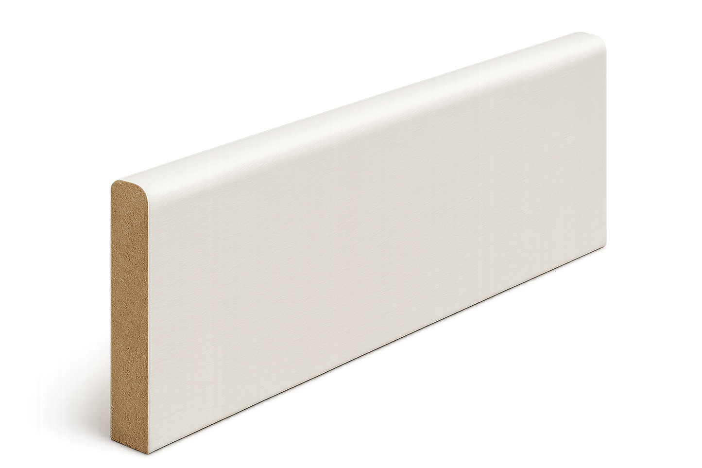 18mm x 144mm Pencil Round / Bullnosed MDF Skirting