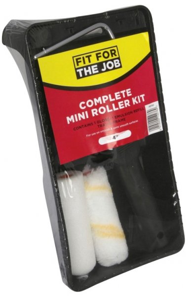 Complete Mini Roller Set 4"