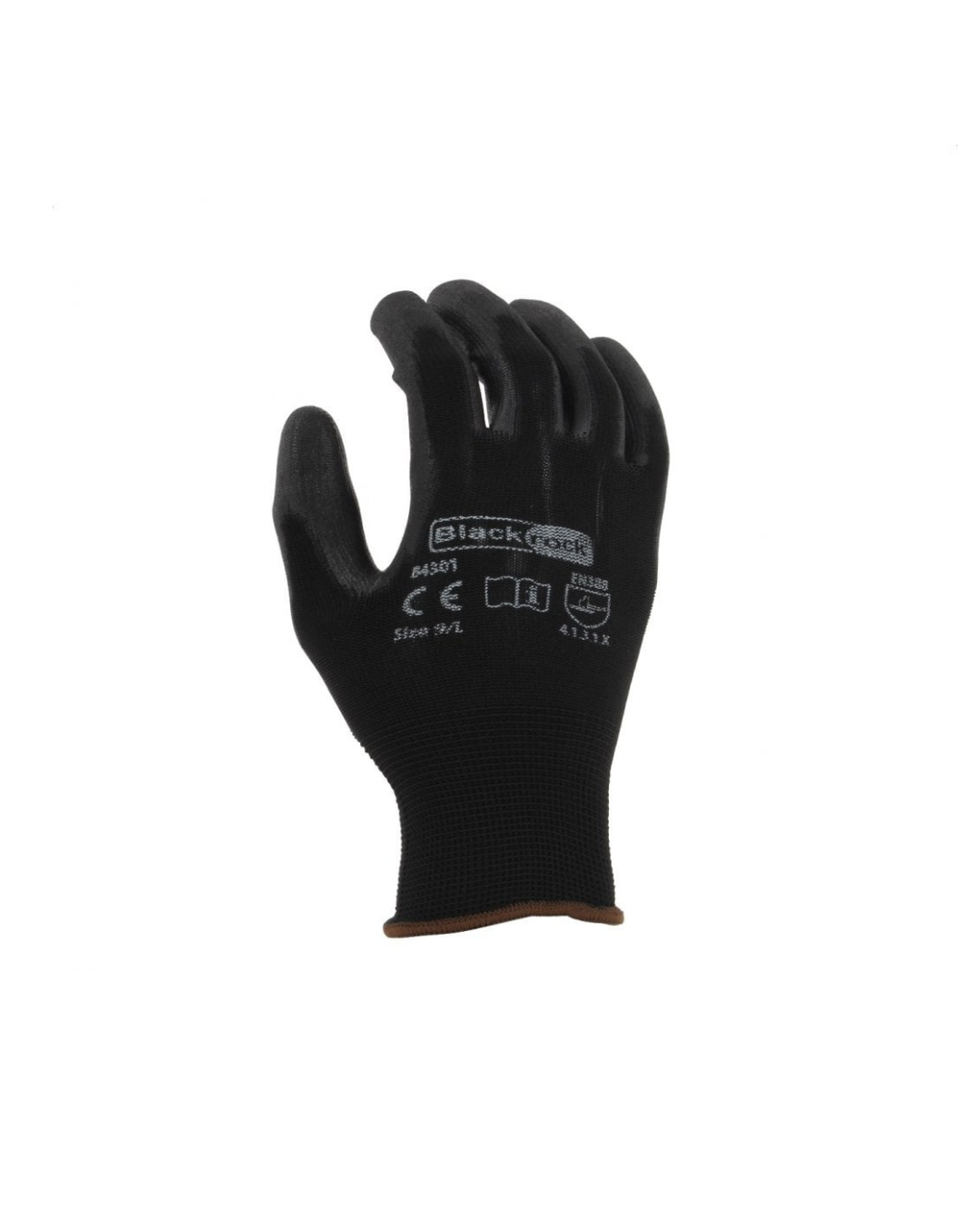 Lightweight Black P.U Coated Glove