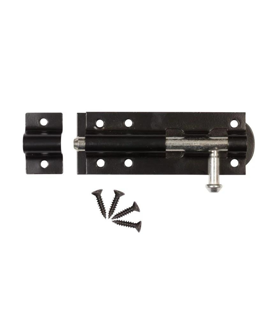 Tower Bolt 100mm Black