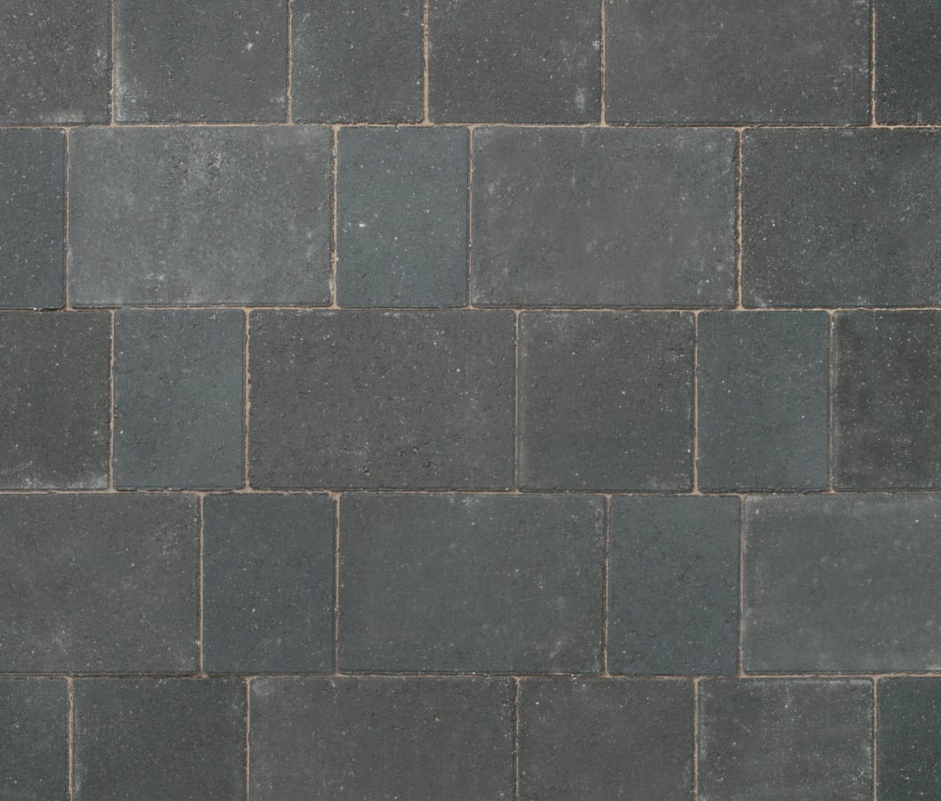 Tumbled Carbon Pavers 160mm x 160mm x 50mm