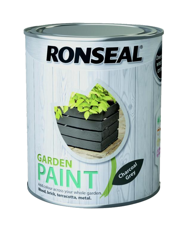 Ronseal Garden Paint 2.5L Charcoal Grey