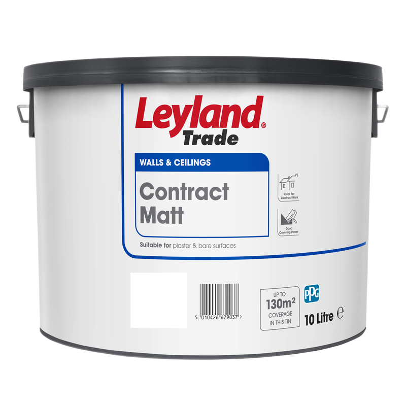 Leyland Trade Contract Matt Magnolia 10L