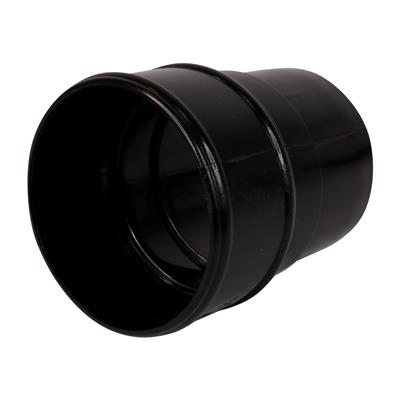 Black Round Pipe Socket Downpipe