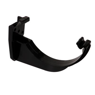 Black Round Fascia / Gutter Bracket