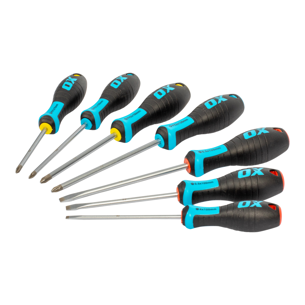 Ox 7 Piece Screwdriver Set