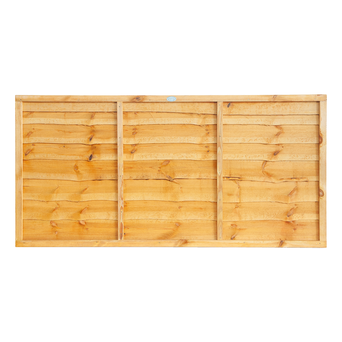 6ft x 3ft Supreme Lap Fencing Panel