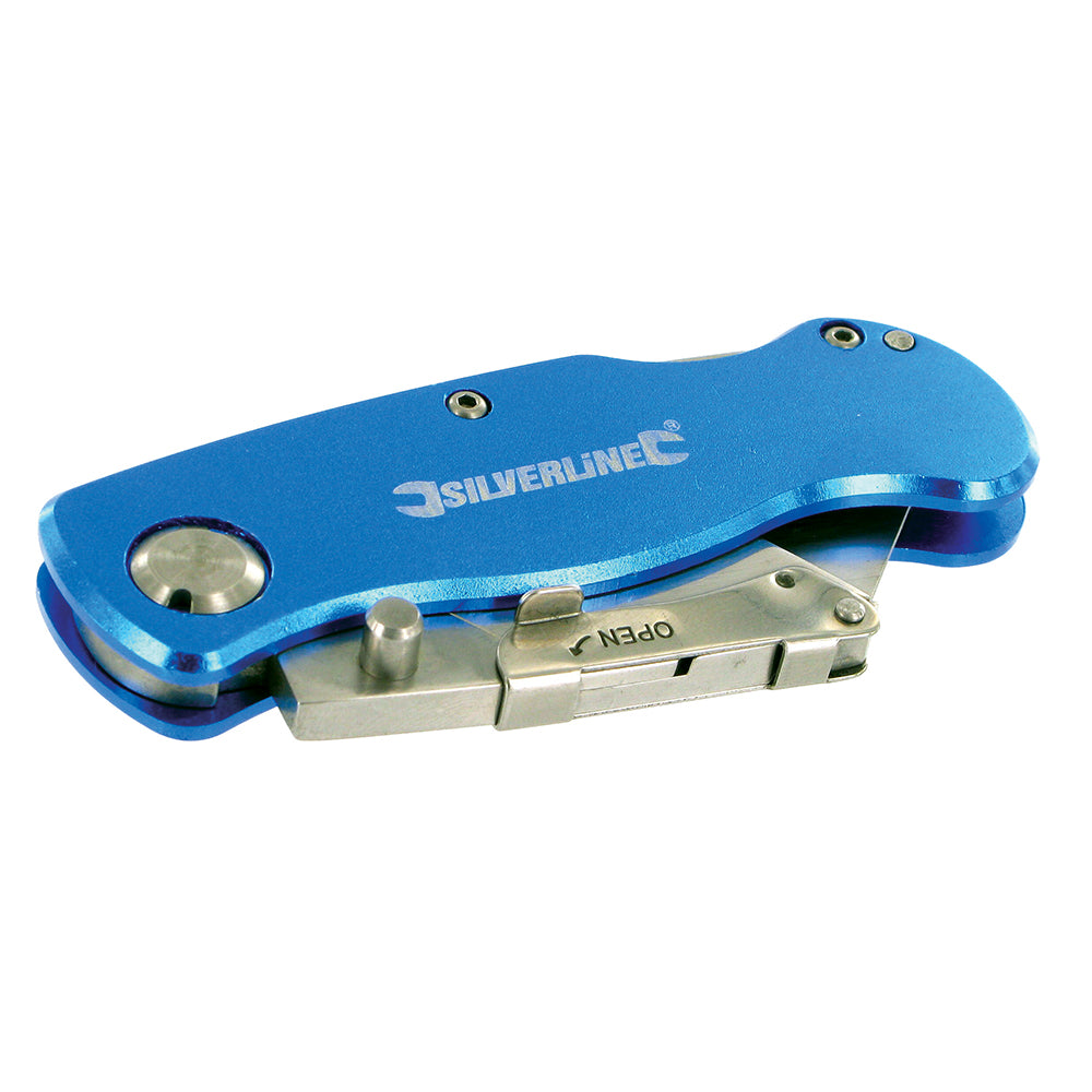 Silverline Lock Knife & 10 Blades