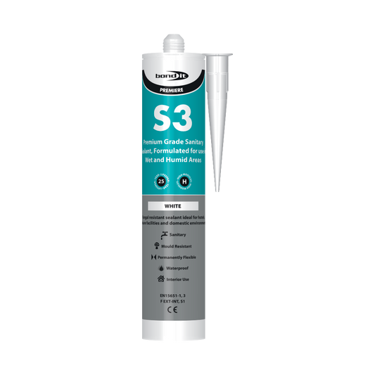 S3 Sanitary Sealant EU3 White