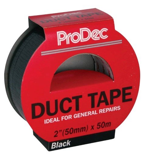2" Black Duct Tape