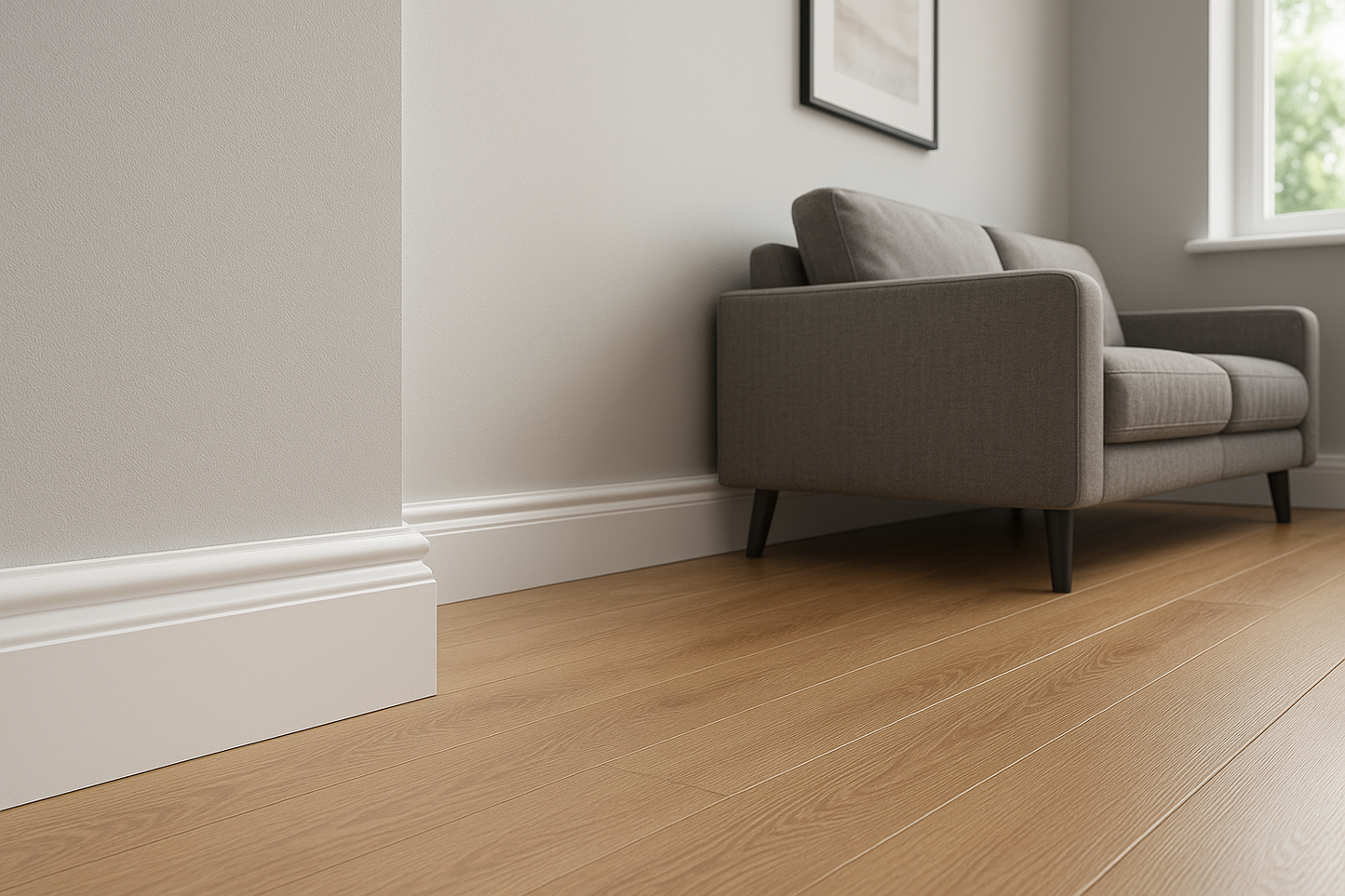 18mm x 168mm Torus MDF Skirting