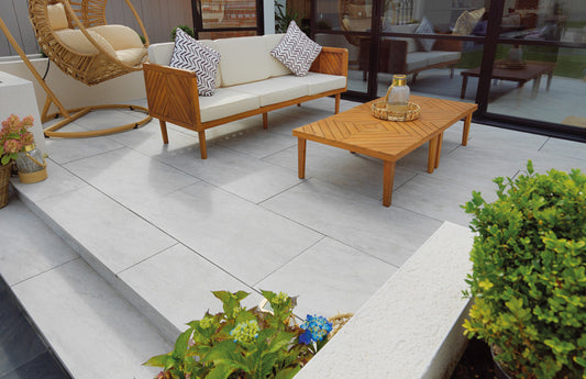 Dolomite White Porcelain Slab 1000mm x 500mm Pack