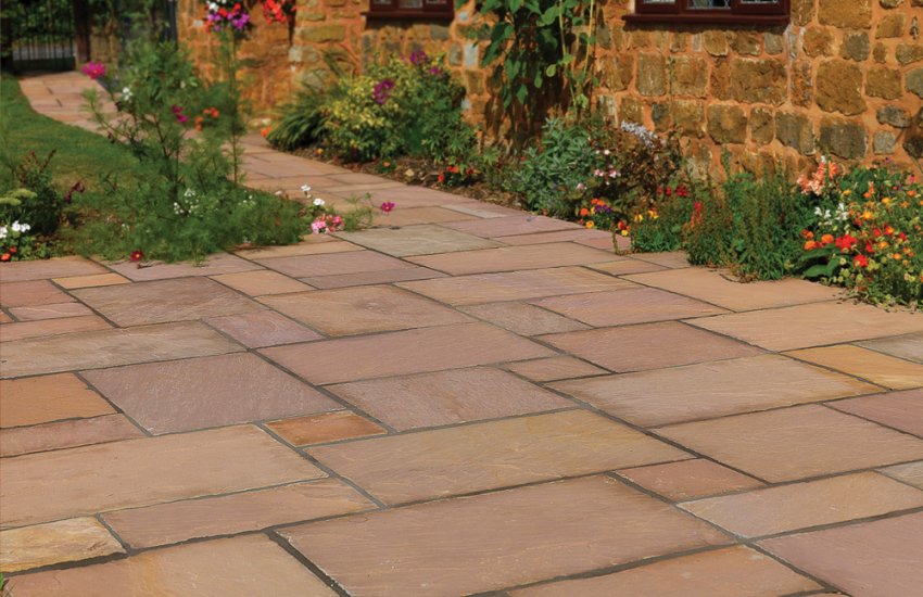 Original Modak Natural Stone Paving 22mm Mixed Pack 19.5m²