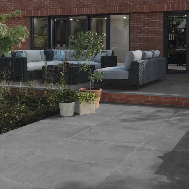 Merlot Graphite Porcelain Paving 900mm x 600mm 20m² Pallet