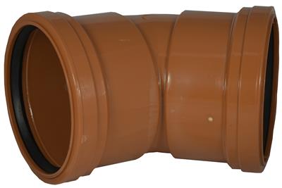 Underground 110mm Double Socket Bend 30 Degree