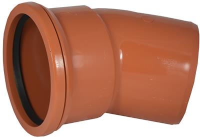 Underground 110mm Single Socket Bend 30 Degree
