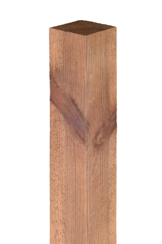 8ft x 75mm x 75mm Wooden Fence Post